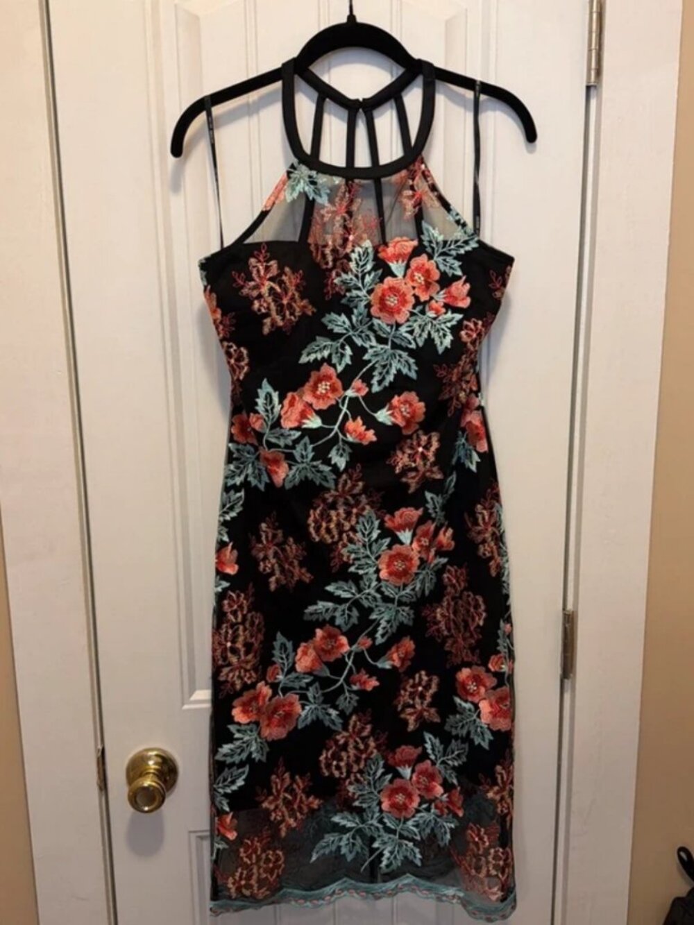 Guess floral cocktail dress